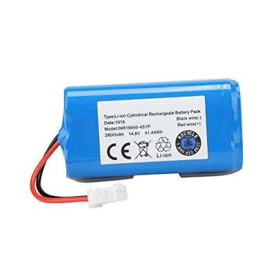 Imagen de Batería Recargable de vacío inalámbrico Ion Litio 14.8 V 2800 mAh Reemplazo para el Robot Aspirador Ecovacs N79S ILIFE A4 A4S A6 V7