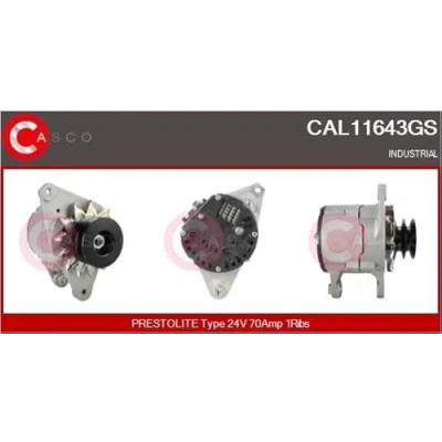 Imagen de CASCO CAL11643GS Alternador 24V 70A