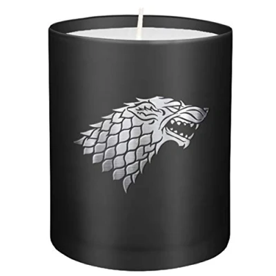 Imagen de Game of Thrones: House Stark Large Glass Candle