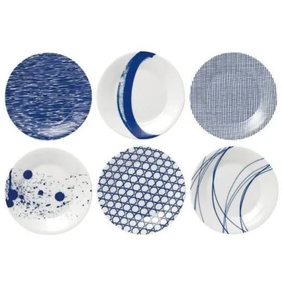 Imagen de Royal Doulton Dessert Plates Pacific 16 cm 6 Pieces