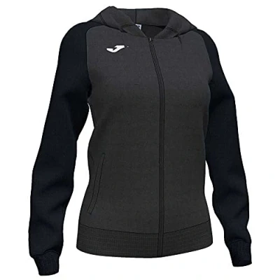 Imagen de Joma Mujer Sudadera con Capucha, Antracita Negro, XL