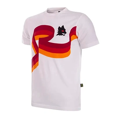 Imagen de AS Roma Copa Camiseta Unisex para Adultos, Color Blanco., M
