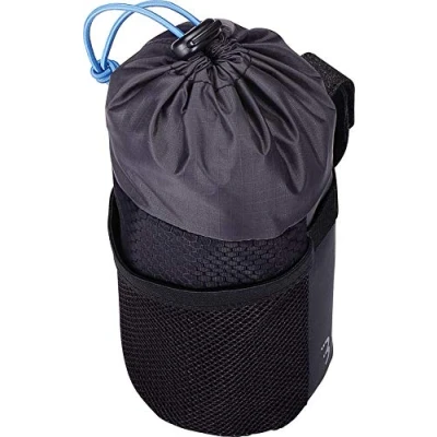 Imagen de BBB Bolsa para Bicicleta Barbuddy Correas de Velcro Ajustables Compartimento Grande Almacenamiento Interior Azul Visibilidad del Contenido, Unisex Adulto, Negro, 950 cm3