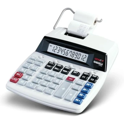 Imagen de Genie D69 Plus Calculadora impresora, blanco