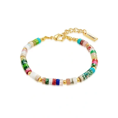 Imagen de Yokoamii BUNT Pulsera, Mujer, Talla: One Size, Gelbgold