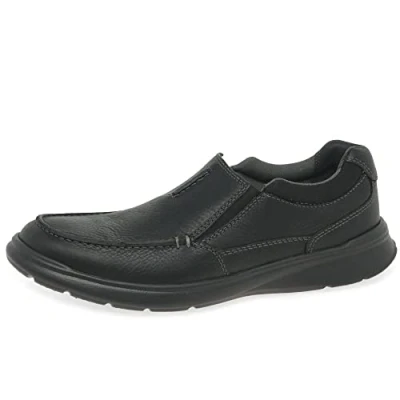 Imagen de Clarks Hombre Cotrell Free Mocasines, Negro (Black Oily Leather), 40 EU