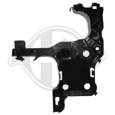 Imagen de DIEDERICHS 4464012 Alojamiento de los faros RENAULT: MEGANE 2