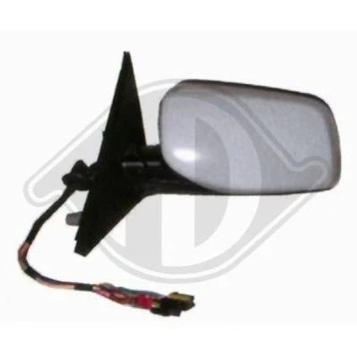 Imagen de espejo retrovisor Diederichs 6433025 izquierda imprimado convexo, para ajuste elect. espejo, completo SUZUKI: Grand Vitara 2 SUV