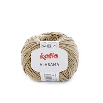 Imagen de Lanas Katia Alabama Ovillo de Color Beis Cod. 8