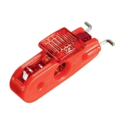 Imagen de Master Lock S2391 Bloqueo de Disyuntor en Miniatura para Eléctrico Disyuntores ISO/DIN, 11 mm a 13