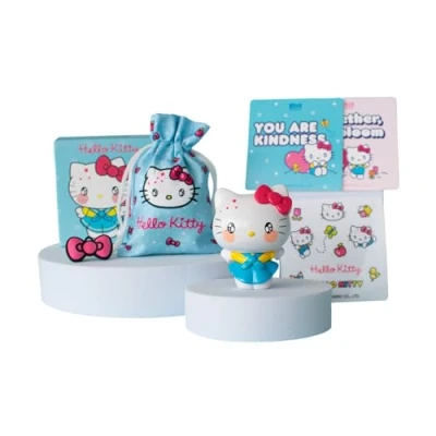 Imagen de COMANSI Figura Coleccionable Hello Kitty con 5 Accesorios exclusivos and Friends