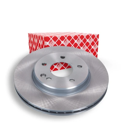 Imagen de FEBI BILSTEIN 08129 Disco de freno Eje delantero 284 22 5 112 ventilación interna revestido MERCEDES BENZ: Clase C Berlina, T modell