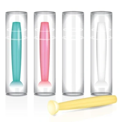 Imagen de JB White Set de 4 Ventosas para quitar lentillas o Lentes contacto, ventosa duras, anuales y contacto Ortho K, multicolor (Solo Duras)