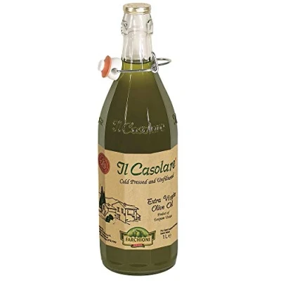 Imagen de Farchioni Il Casolare Aceite de Oliva Virgen Extra Sin Filtrar y Prensado en Frío (1 Litro)