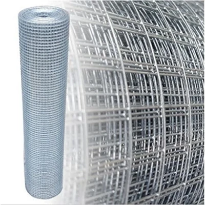 Imagen de Homcom Malla de Alambre galvanizado Tamaño malla: 12 mm x Grosor del alambre: 0,7 Longitud: 25 m Altura: 50 cm