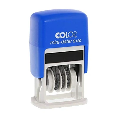 Imagen de Colop 133837 MiniDater S 120 SD Fecha en cifras corta, sello