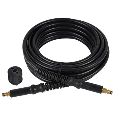 Imagen de AIM Tools Mangueras para Limpiadoras a Presión 10M 160Bar Compatible con Kärcher Hidrolimpiadora K2 K3 K4 K5 K6 K7, Manguera de Alta Sistema Conexión Rápida Latón