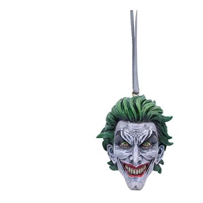 Imagen de Nemesis Now Adorno Colgante con Licencia Oficial de The Joker, Verde, 7 cm