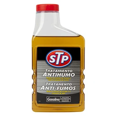 Imagen de STP Tratamiento Antihumo para Motores de Gasolina y Diésel, Reduce Humo del Escape Consumo Aceite, Llena Espacios en Desgastados Mejorar Rendimiento, 450ml