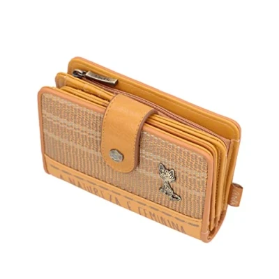 Imagen de Anekke Billetero de Mujer con Protección RFID Billetera Polipiel Cierre Cremallera Amazonia Accesorios y Complementos 14x10x2 cm