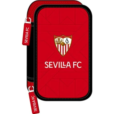 Imagen de Safta PLUMIER DOBLE PQÑO 28 pcs SEVILLA FC