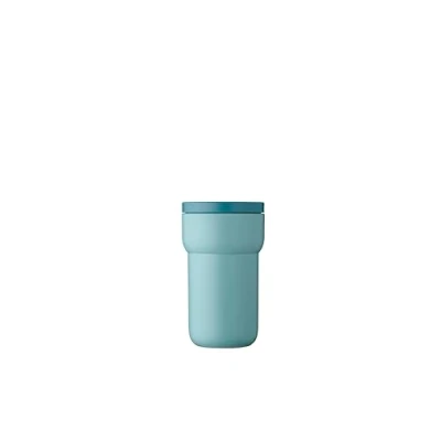 Imagen de Mepal Taza de viaje Ellipse café y té para llevar térmica hermética a prueba fugas Mantiene tu bebida caliente hasta 30 minutos 275 ml Nordic Green