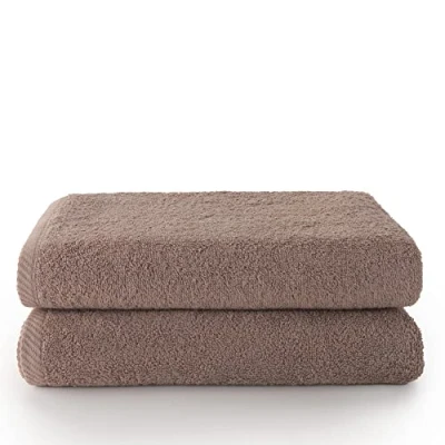 Imagen de Top Towel Plus toallas de baño grandes 2 ducha 70x140 cms Algodon 100% Vison