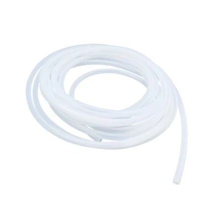 Imagen de LAVMHAB manguera de silicona 5 mm ID x 7 OD metros longitud, mangueras calidad alimentaria, flexible transparente para transferencia agua y aire la bomba