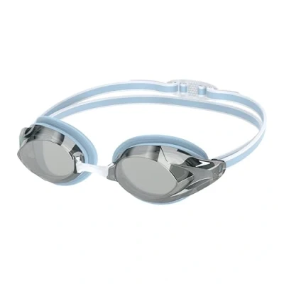 Imagen de Speedo Vanquisher 3.0 Mirrored Gafas de natación para Mujer, Hawaiian Sky/Grey/Silver Mirror, One Size
