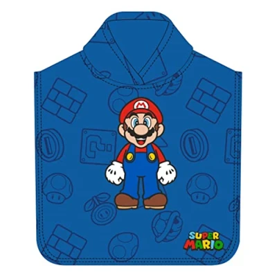 Imagen de PONCHO MARIO 50x100 CMS, 240GR MICROFIBRA