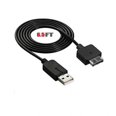 Imagen de WICAREYO Cable de carga USB para PS Vita 1000, 2 m / 6,5 FT transmisión datos 1000