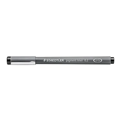Imagen de Staedtler 308 02 9. Rotuladores Pigment Liner, 0.2 mm, Paquete de 10