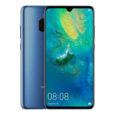 Imagen de Huawei Mate 20 Pack de funda Azul oscuro y smartphone 6.53&quot; (Octa Core Kirin 980, RAM 4 GB, memoria 128 cámara MP, Android 9.0) [Exclusivo Amazon]
