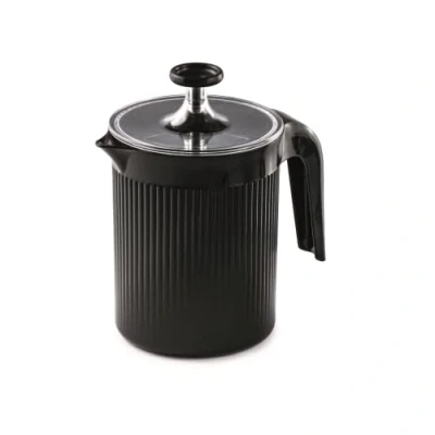 Imagen de Snips, Cremix Espumador de Leche Manual 0,50 LT, Batidora Cappuccino, Espuma Manual, Color Negro, 10 x 14,50 15,30 cm, Made in Italy, 0% BPA e phthalate