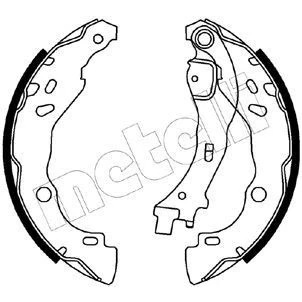 Imagen de Kit de zapatas METELLI 53 0085