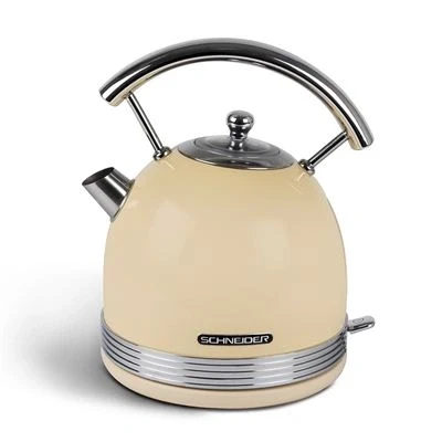 Imagen de Tetera Eléctrica Schneider 1.7l 2200w Vintage Crema