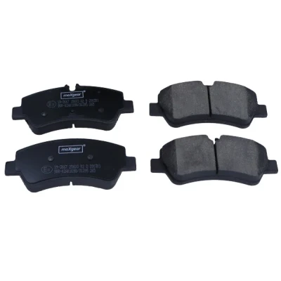 Imagen de MAXGEAR 19 3667 Juego de pastillas freno Eje trasero con contacto avisador desgaste tornillos pinza FORD: Transit V363 Furgón