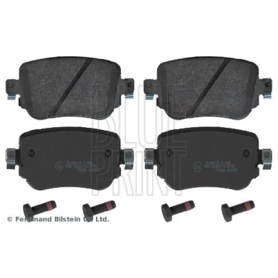 Imagen de BLUE PRINT ADV184250 Juego de pastillas freno Eje trasero con material fijación SEAT: Leon III Hatchback, ST, SC