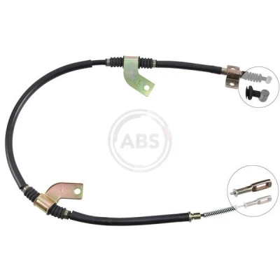 Imagen de A.B.S. K16817 Cable de Freno Mano 1077 Discos SSANGYONG: Musso SUV, Korando II DAEWOO: SUV norauto, oscaro, mister auto