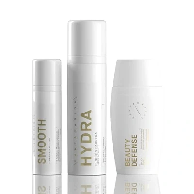Imagen de STARTER Serum Facial Retinol Puro 0.2 Noche Crema Hidratante Acido Hialuronico y Niacinamida SPF 50+ Solar Fotoprotectora Antioxidante Antienvejecimiento