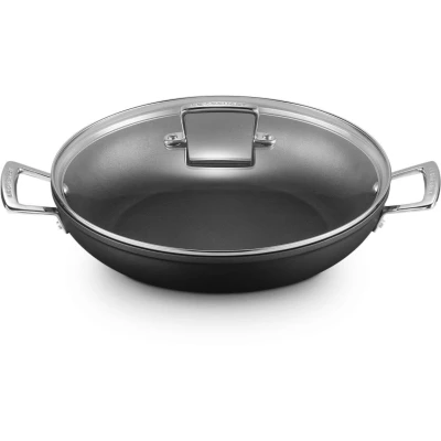 Imagen de Le Creuset Skillet with lid Les Forgées TNS ø 30 cm / 3.72 Liter standard non stick coating