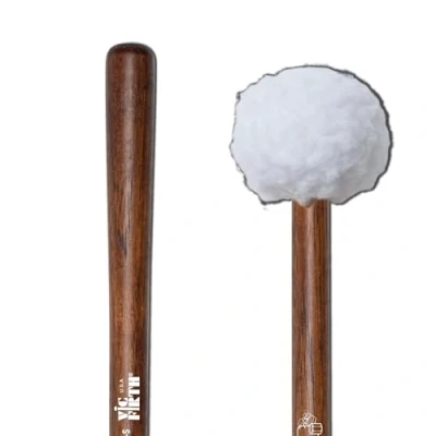 Imagen de Vic FIrth Mazo de bombo serie Corpsmaster® MB2S Cabeza mediana Suave