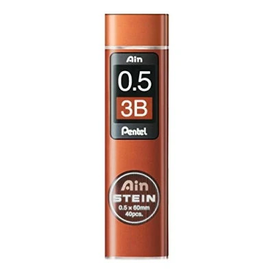 Imagen de Pentel Minas Ain Stein 0,5mm 3B Pack de 12