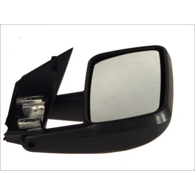 Imagen de espejo retrovisor Tyc 337 0103 derecha negro convexo, brazo corto de espejo, para ajuste manual VOLKSWAGEN: LT 28 46 2 Kasten, 35 II Bus