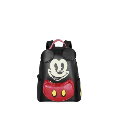 Imagen de Karactermania Mickey Mouse FACE Heady Mochila escolar para niños, Talla: One Size, Black