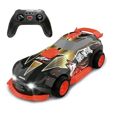 Imagen de Ninco Coche teledirigido Drifter con batería Recargable y Luces, Programable: Guarda los Movimientos Reproduce Solo, A Partir de 6 años (NH93199)