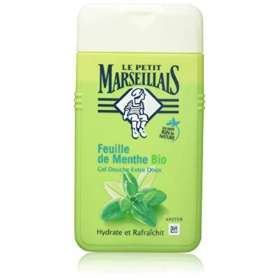 Imagen de Le Petit Marseillais Gel de ducha extra suave con hoja menta, 1 unidad, 250 ml