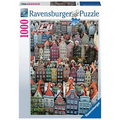 Imagen de Ravensburger Puzzle Polonia: Gdańsk, 1000 Piezas, Puzzles para Adultos, Piezas Pegamento Enmarcar, Rompecabezas Foto Paisaje 70x50cm