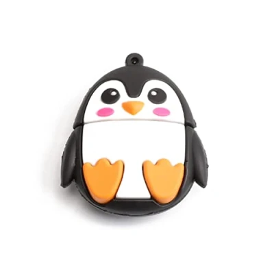Imagen de Hsthe Sea unidad flash USB, 32 G, diseño de dibujos animados, USB 2.0, memoria alta velocidad, disco pulgar, portátil para almacenamiento datos (pingüino)