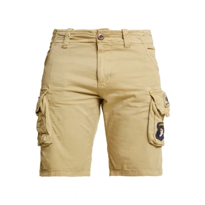 Imagen de Alpha Industries CREW Patch Shorts, Hombre, Talla: 33, Sand